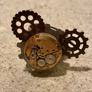 Steampunk Mickey Mouse Ring